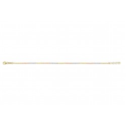 14K BİLEKLİK - YESIL-BEYAZ